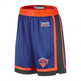 New York Knicks Kratke hlače Nike 2023-24 City Edition Plava Swingman
